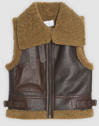 Sandro shearling vest, must haves 2017